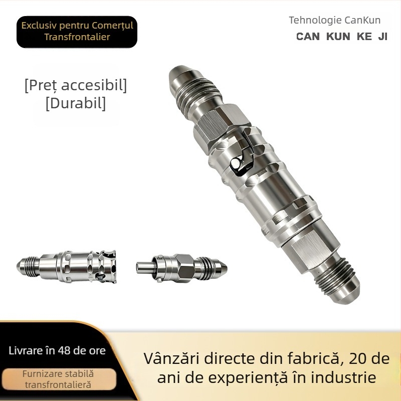 Etrier universal pentru motocicletă cu conector AN3 pentru furtun, KC-03D, Tsann Kuen — modificare a performanței