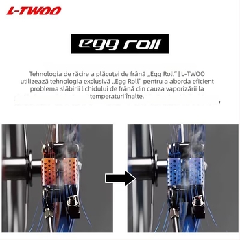 Plăcuțe de frână pentru disc pentru bicicletă de șosea, brand L-TWOO, model L-TWOO, hidraulice