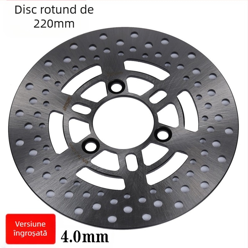 Disc de frână pentru motocicletă, Black Dog, compatibil universal, potrivit pentru sisteme de frânare cu disc