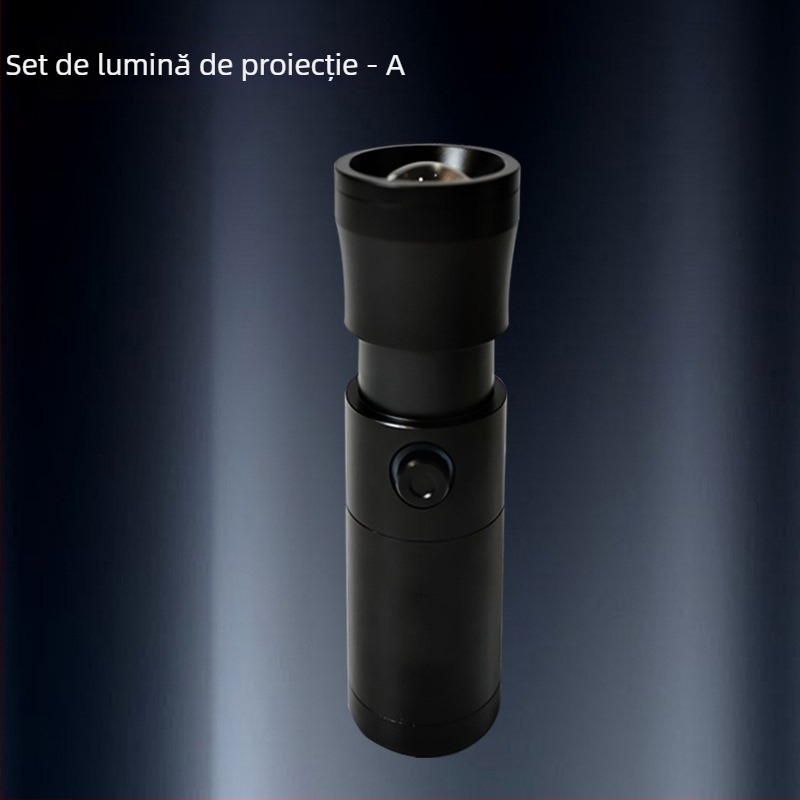Lampa de modelare pentru fotografie cu funcție de zoom, lumină portabilă pentru portrete — 10W, 5V2A, corp din aluminiu, 460 g, model YSTZXD15