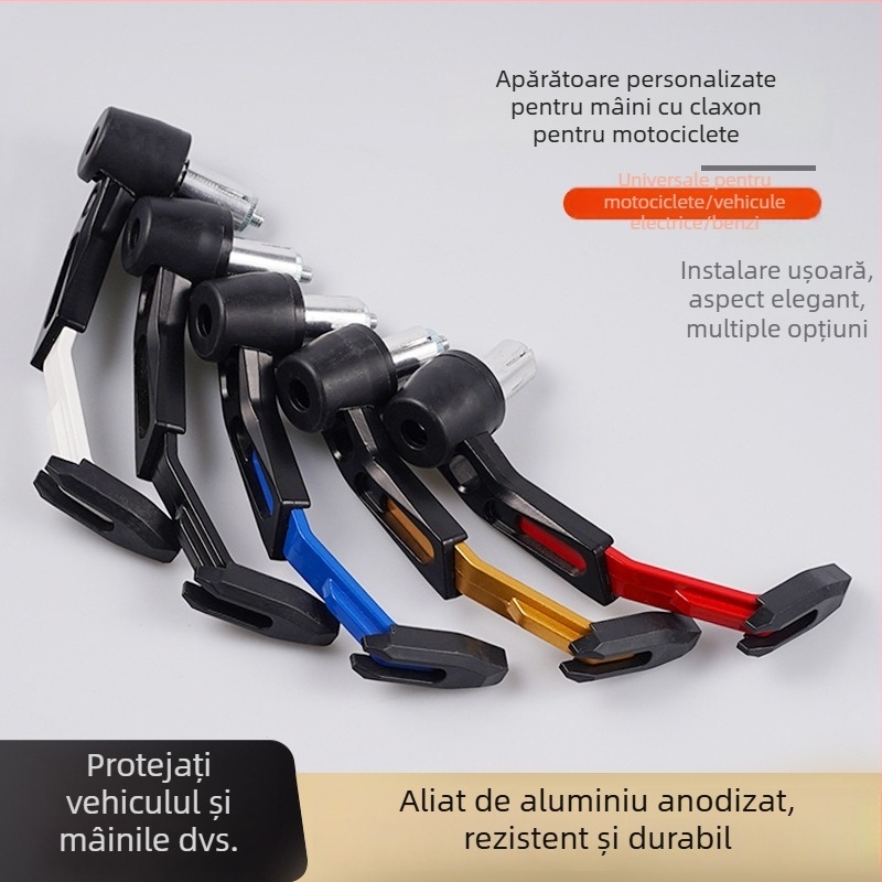 Protecție mâini pentru motocicletă, stil corn de taur, potrivire universală, model HS-003, marcă Other