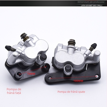 Pompa hidraulică de frână cu disc pentru motocicletă – Mojielong, model Little Handsome Boy, compatibilă cu frânele față și spate