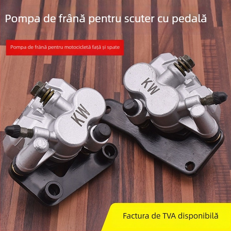 Pompa hidraulică de frână cu disc pentru motocicletă – Mojielong, model Little Handsome Boy, compatibilă cu frânele față și spate
