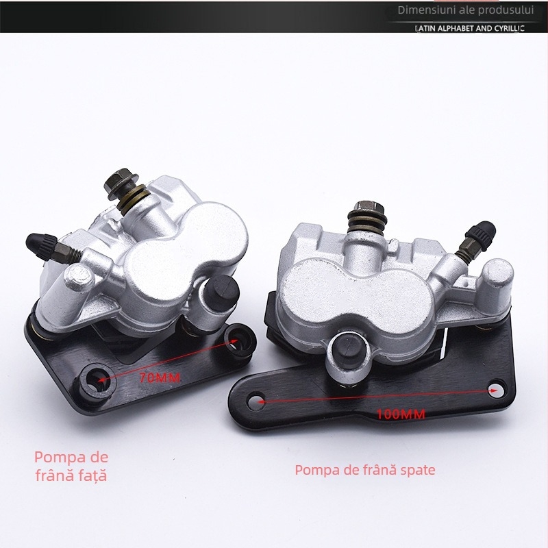 Pompa hidraulică de frână cu disc pentru motocicletă – Mojielong, model Little Handsome Boy, compatibilă cu frânele față și spate