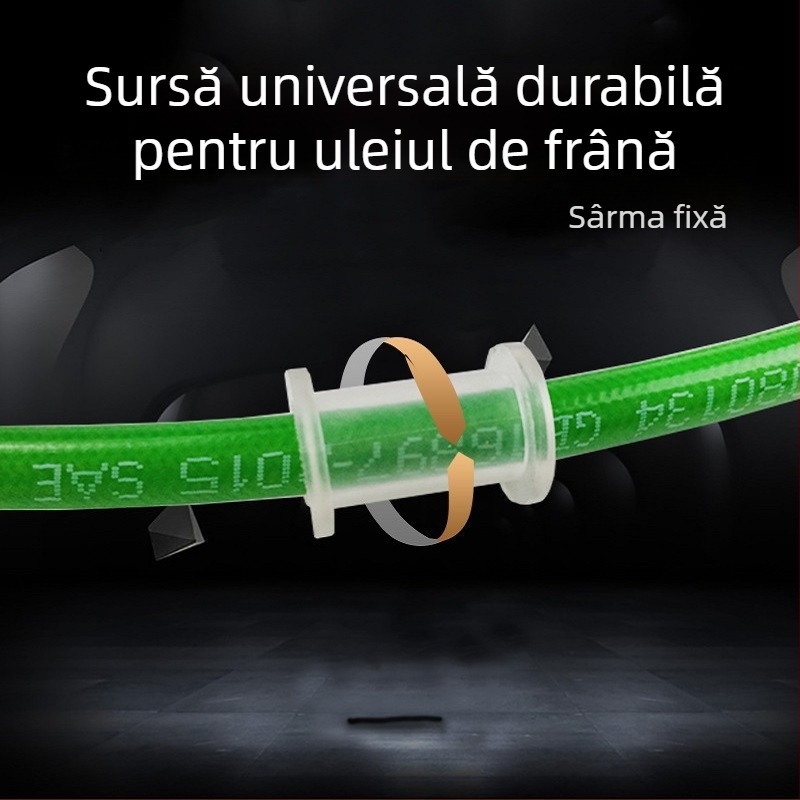 Moorer 0008 furtun de frână pentru discuri, față și spate, cu împletitură din oțel la presiune înaltă