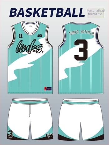 Set tricouri baschet, fără mâneci, uscare rapidă, sublimat, unisex adulți, poliester