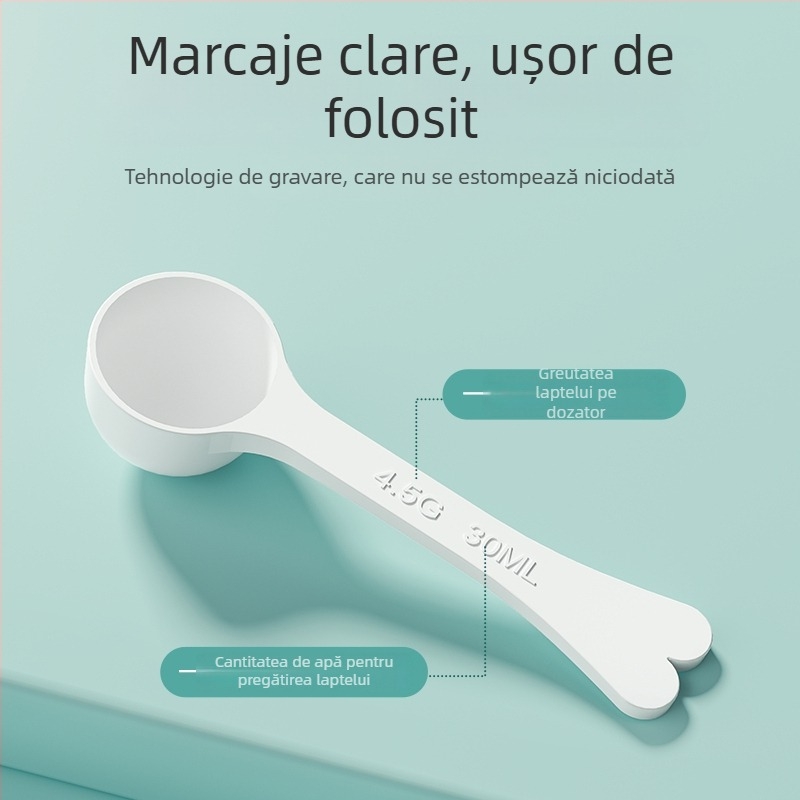 Lingură de măsurare pentru formula de bebeluți – set de linguri dozatoare, PP alimentar