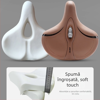 Șezătură pentru bicicletă electrică XRTC, Modelul 1003, Memory Sponge, Piele artificială, Plastic, Fier, Compatibil cu vehicule electrice