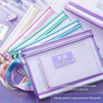 Looking for a bear geantă pentru documente din plasă de nylon, transparentă, impermeabilă, cu fermoar și design etanș