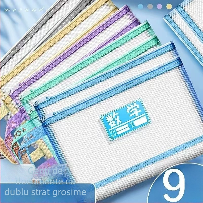 Looking for a bear geantă pentru documente din plasă de nylon, transparentă, impermeabilă, cu fermoar și design etanș