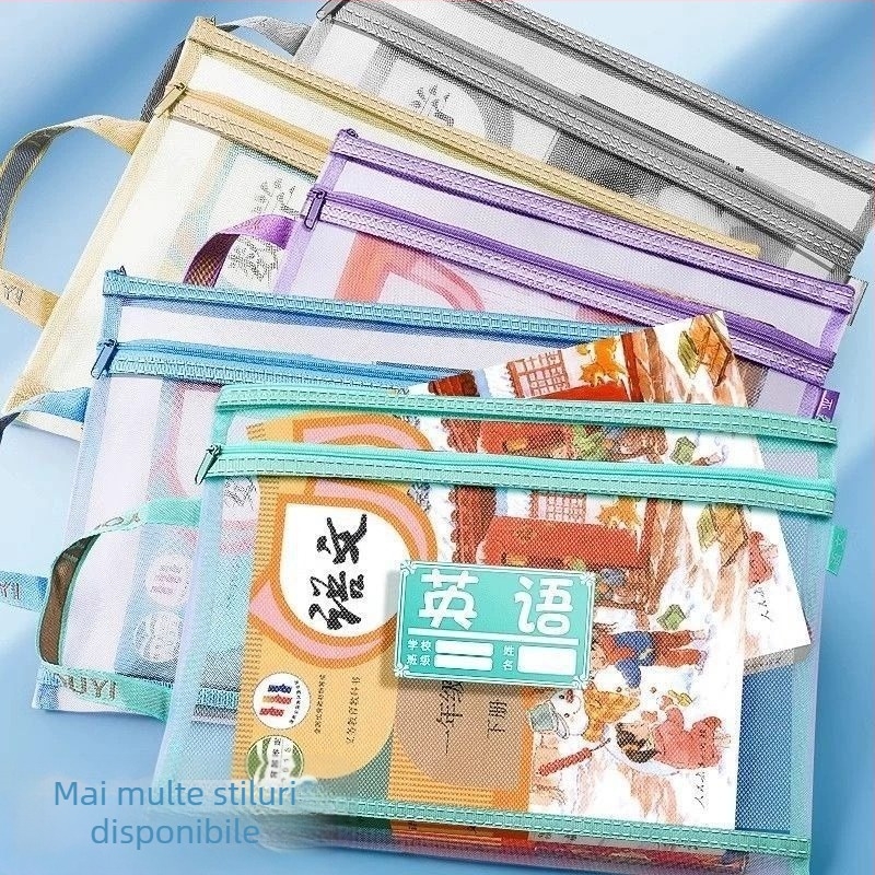 Looking for a bear geantă pentru documente din plasă de nylon, transparentă, impermeabilă, cu fermoar și design etanș