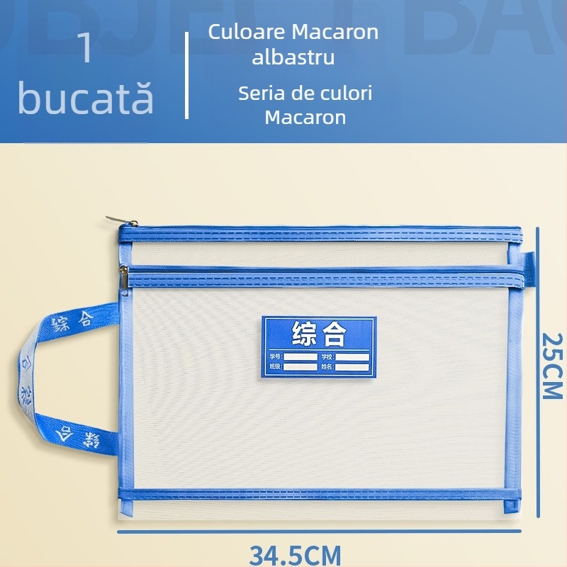 Looking for a bear geantă pentru documente din plasă de nylon, transparentă, impermeabilă, cu fermoar și design etanș