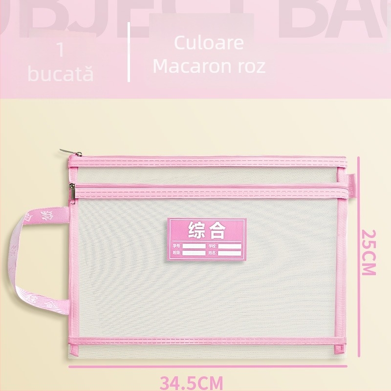 Looking for a bear geantă pentru documente din plasă de nylon, transparentă, impermeabilă, cu fermoar și design etanș