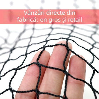 Net de badminton – Polipropilenă fără noduri, Brand Aerobics, Logo tipărit, Personalizare disponibilă, Potrivit pentru badminton, tenis și alte jocuri cu mingi