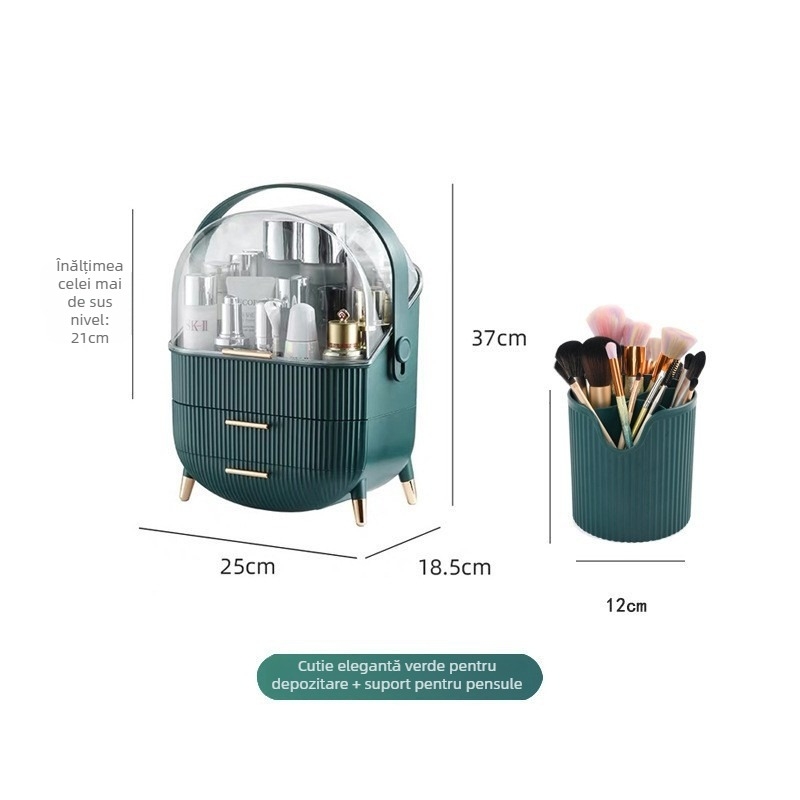 Roar Cutie de depozitare pentru machiaj și îngrijire a pielii – Cross-Border Exclusive, Plastic, Stil Japonez