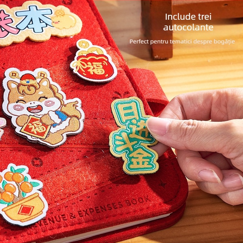 Jurnal de înregistrări cu copertă din blană artificială, foi detașabile, stil minimalist, Dawlin hârtie 80gsm, 50–100 pagini