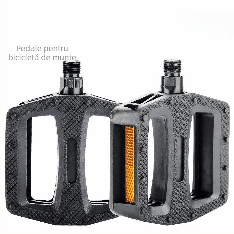 Pedal pentru bicicletă – model din plastic, construcție din plastic, compatibil cu biciclete