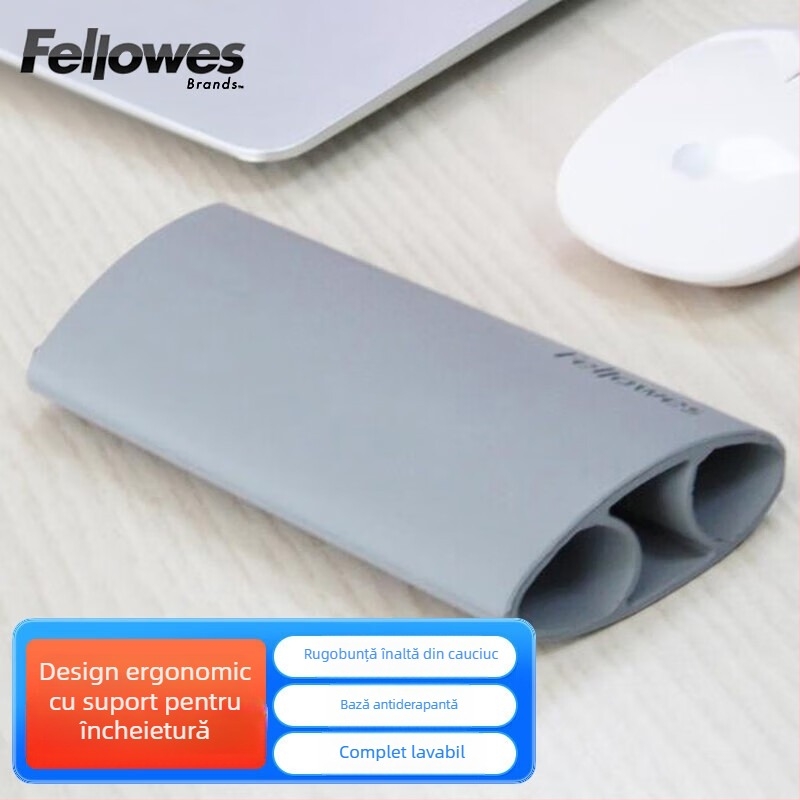 Suport ergonomic pentru încheietura mâinii din cauciuc pentru mouse – birou și jocuri, doar o față, suport pentru încheietură, model 91177