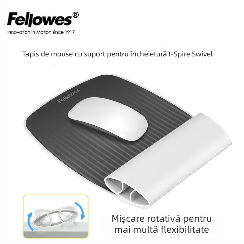 Suport ergonomic pentru încheietura mâinii din cauciuc pentru mouse – birou și jocuri, doar o față, suport pentru încheietură, model 91177