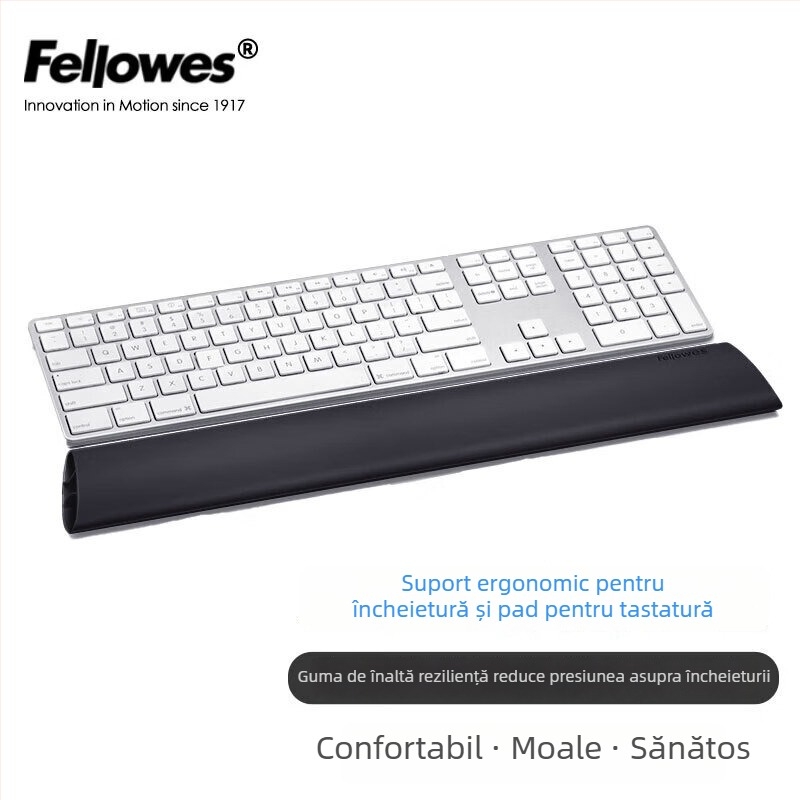 Suport ergonomic pentru încheietura mâinii din cauciuc pentru mouse – birou și jocuri, doar o față, suport pentru încheietură, model 91177