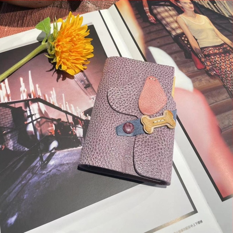 Caiet Aiguoniu, legare cu foi detașabile, copertă din piele de vită, hârtie Kraft, 50–100 pagini, stil nostalgic retro