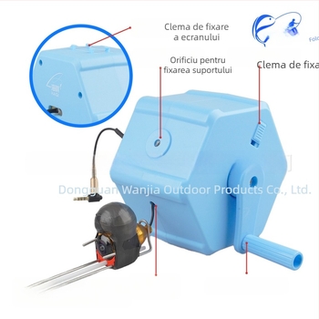 Haiqi tambur de înfășurare a liniei de pescuit | material nylon | etichetă privată licențiată