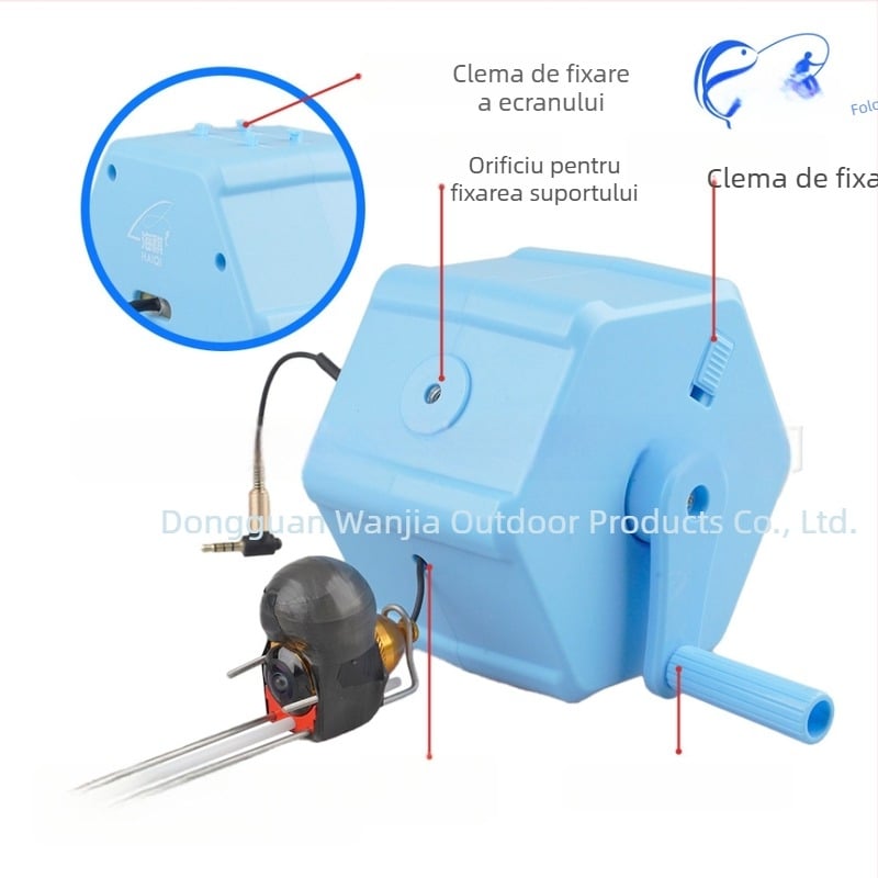 Haiqi tambur de înfășurare a liniei de pescuit | material nylon | etichetă privată licențiată