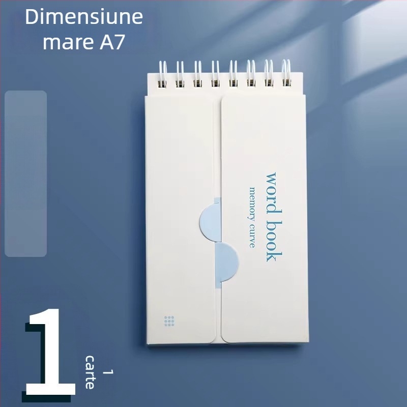 Caiet Berad, foi detașabile, hârtie Daolin, 1–50 pagini, înregistrare vocabular