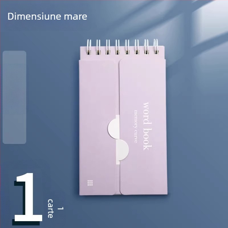 Caiet Berad, foi detașabile, hârtie Daolin, 1–50 pagini, înregistrare vocabular