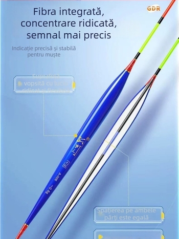 Plută de pescuit pentru drift vertical, marcă Yueyang threesome, material compozit, origine Linxiang, Hunan, categorie: plute și semnalizatoare de plutire
