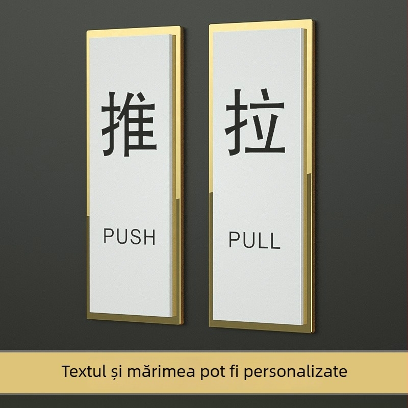 Tablă acrilică pentru uși glisante – imprimare UV, personalizabilă, pentru birou