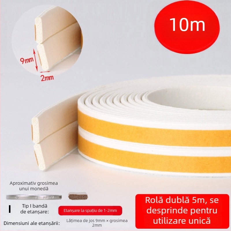 DEI Model Bandă de etanșare a spațiilor pentru ferestre, pentru ferestre, Tip: Altul, Metodă de prelucrare: Altceva