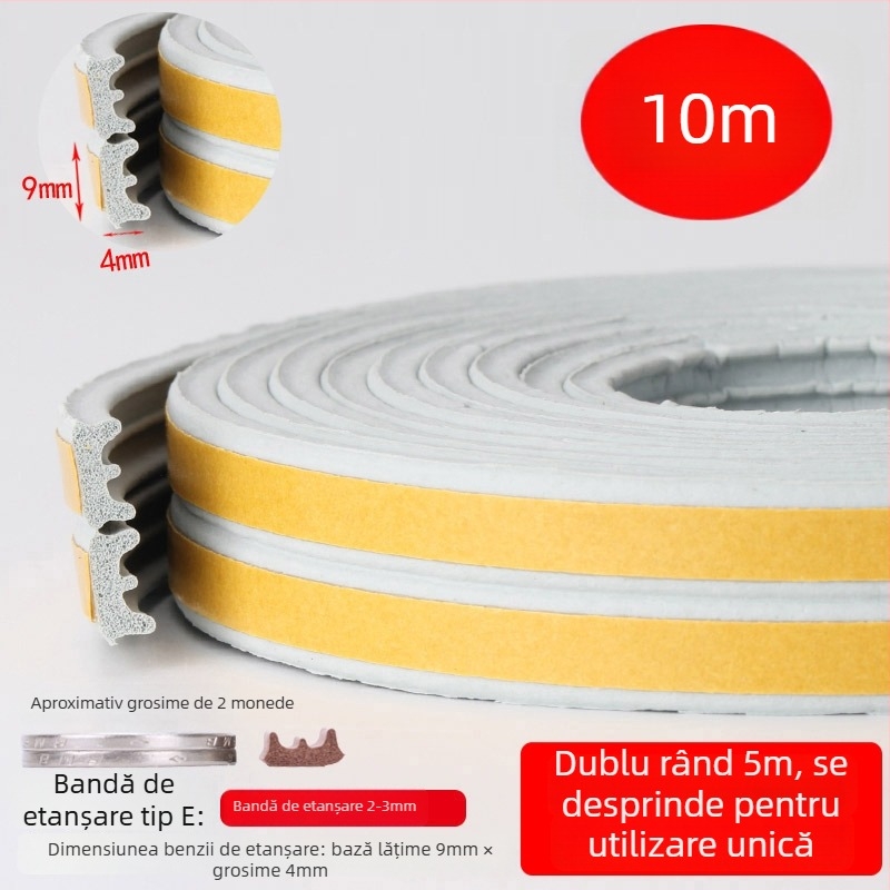 DEI Model Bandă de etanșare a spațiilor pentru ferestre, pentru ferestre, Tip: Altul, Metodă de prelucrare: Altceva