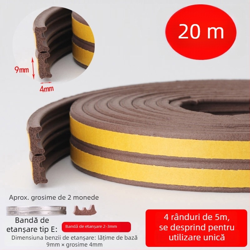 DEI Model Bandă de etanșare a spațiilor pentru ferestre, pentru ferestre, Tip: Altul, Metodă de prelucrare: Altceva