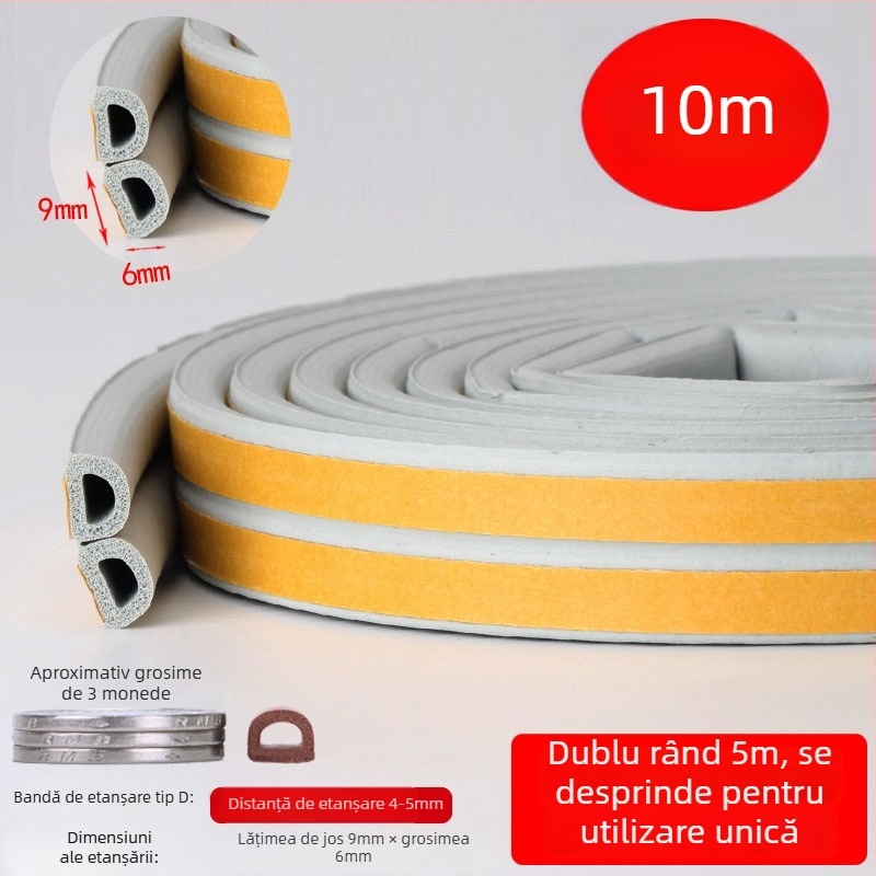 DEI Model Bandă de etanșare a spațiilor pentru ferestre, pentru ferestre, Tip: Altul, Metodă de prelucrare: Altceva