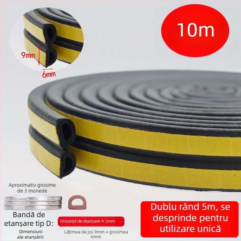 DEI Model Bandă de etanșare a spațiilor pentru ferestre, pentru ferestre, Tip: Altul, Metodă de prelucrare: Altceva