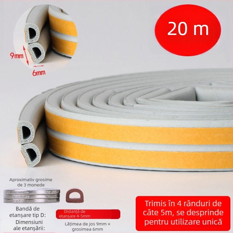 DEI Model Bandă de etanșare a spațiilor pentru ferestre, pentru ferestre, Tip: Altul, Metodă de prelucrare: Altceva