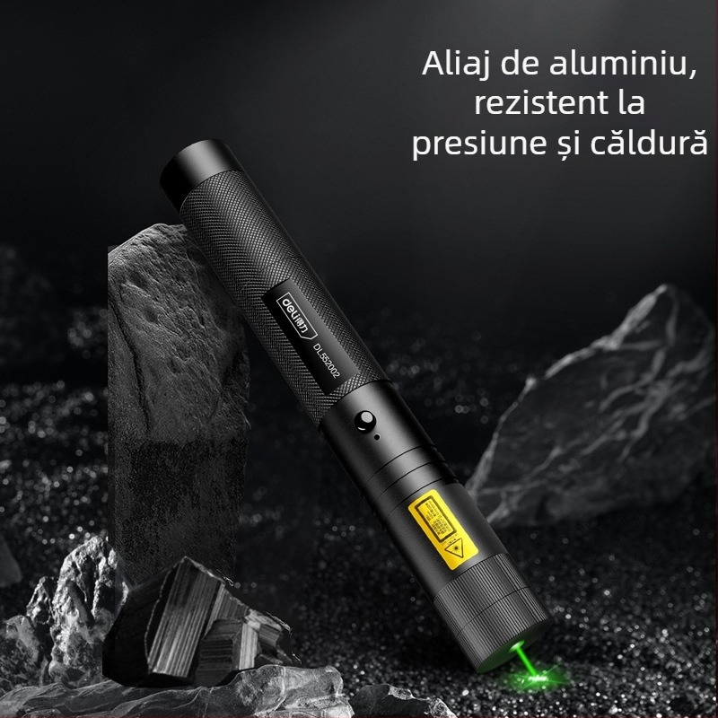 Stilou laser cu rază lungă, indicator IR și lanternă puternică — baterie LiPo, brand Effective