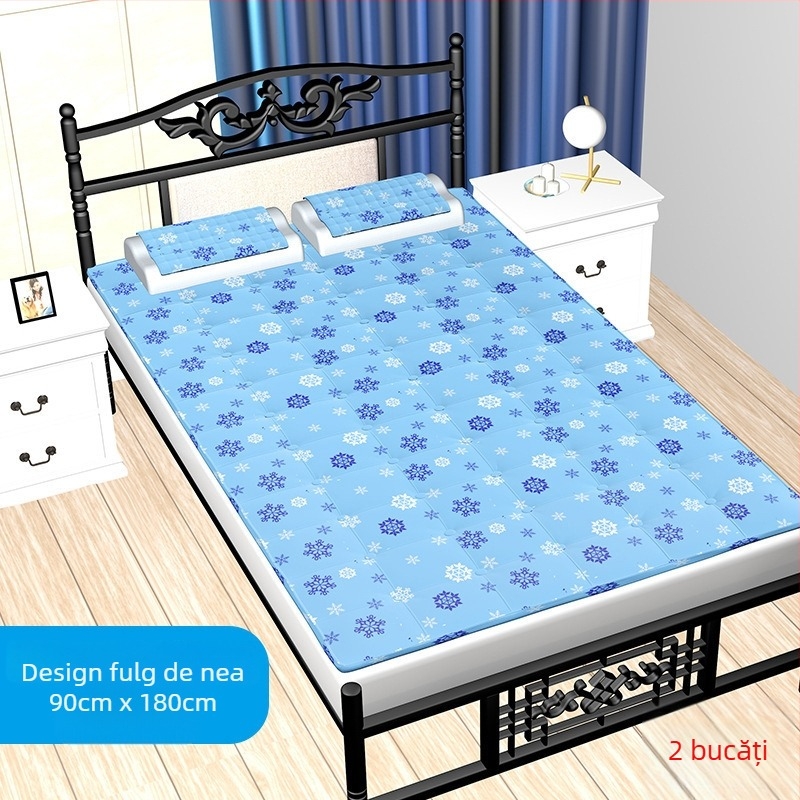 Saltea Gel Ice Pad — umplutură cu cristale de gheață, gel, răcire pentru pat sau canapea, utilizare universală