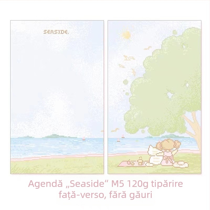 Note lipicioase Princess Lark – stil drăguț, hârtie obișnuită, imprimare, Ruby brand