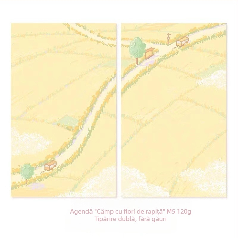 Note lipicioase Princess Lark – stil drăguț, hârtie obișnuită, imprimare, Ruby brand