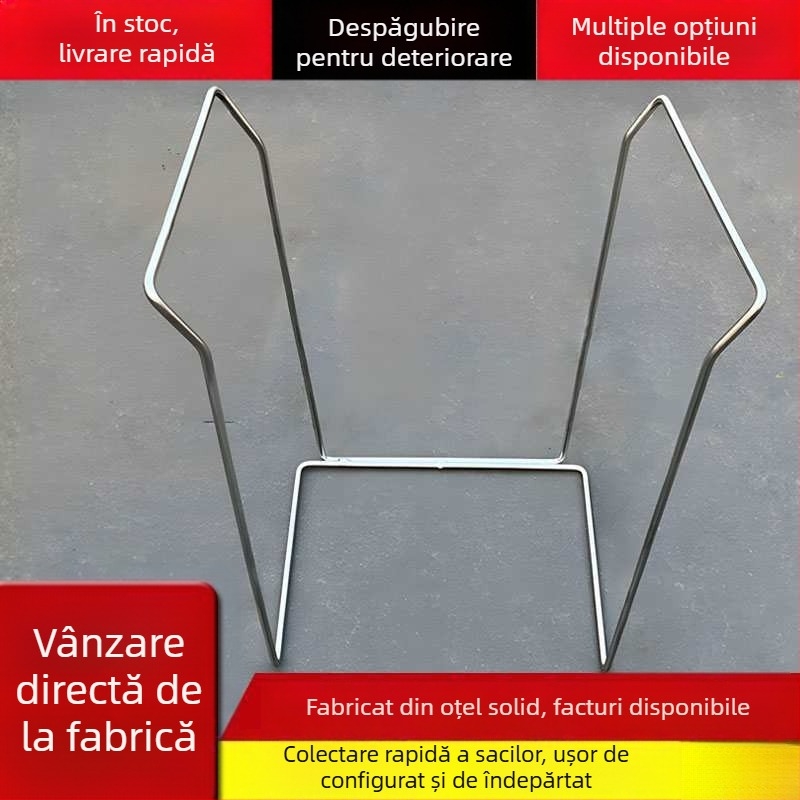 Raft de ambalare expres pentru încărcarea și sortarea coletelor — cadru de susținere a pungilor țesute, suport pentru pungă — Brand: Altul; Material: Altul