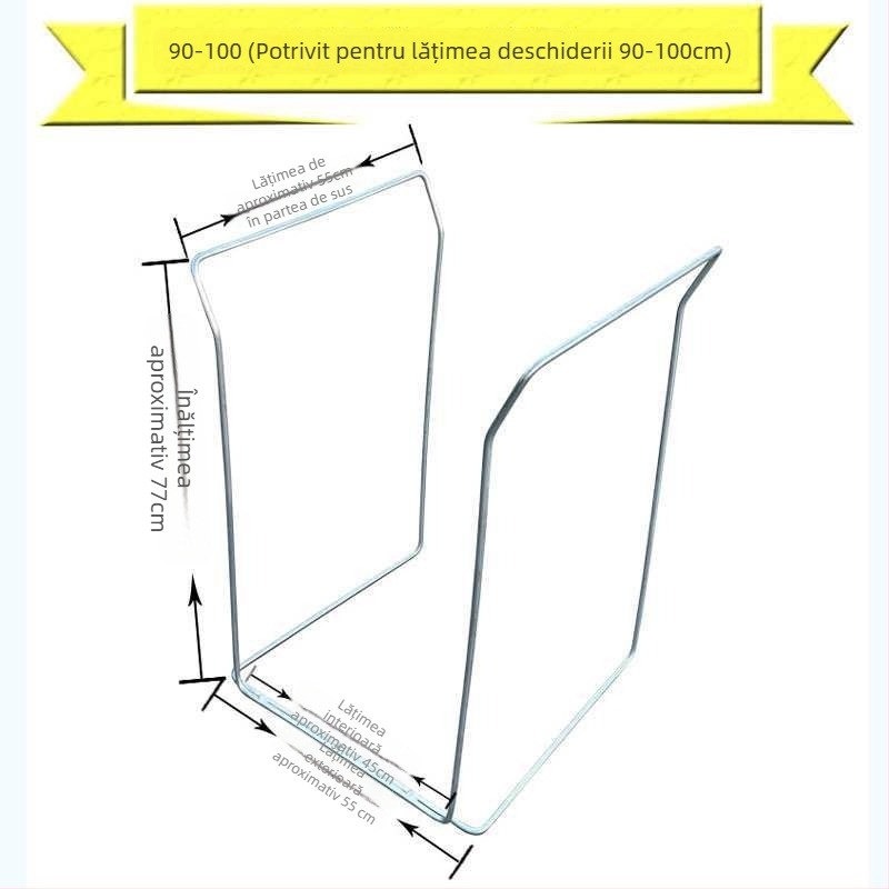 Raft de ambalare expres pentru încărcarea și sortarea coletelor — cadru de susținere a pungilor țesute, suport pentru pungă — Brand: Altul; Material: Altul