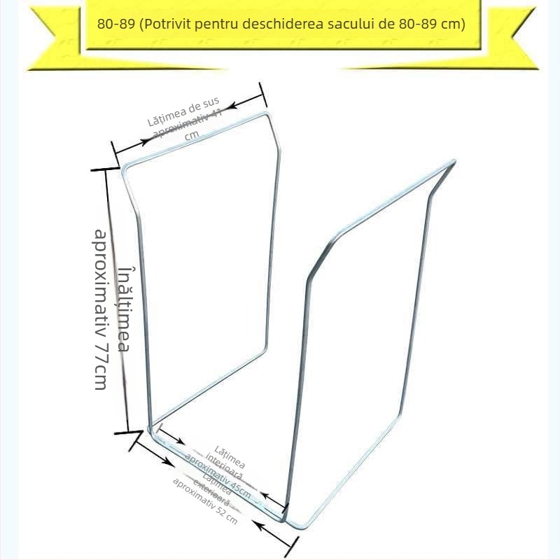 Raft de ambalare expres pentru încărcarea și sortarea coletelor — cadru de susținere a pungilor țesute, suport pentru pungă — Brand: Altul; Material: Altul