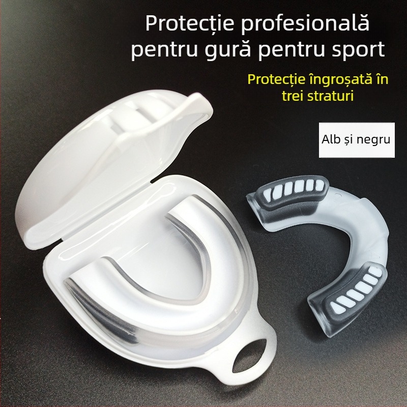 Protecție dentară pentru taekwondo și artele marțiale, modelabilă prin încălzire, greutate 0,02, potrivită pentru adulți și copii