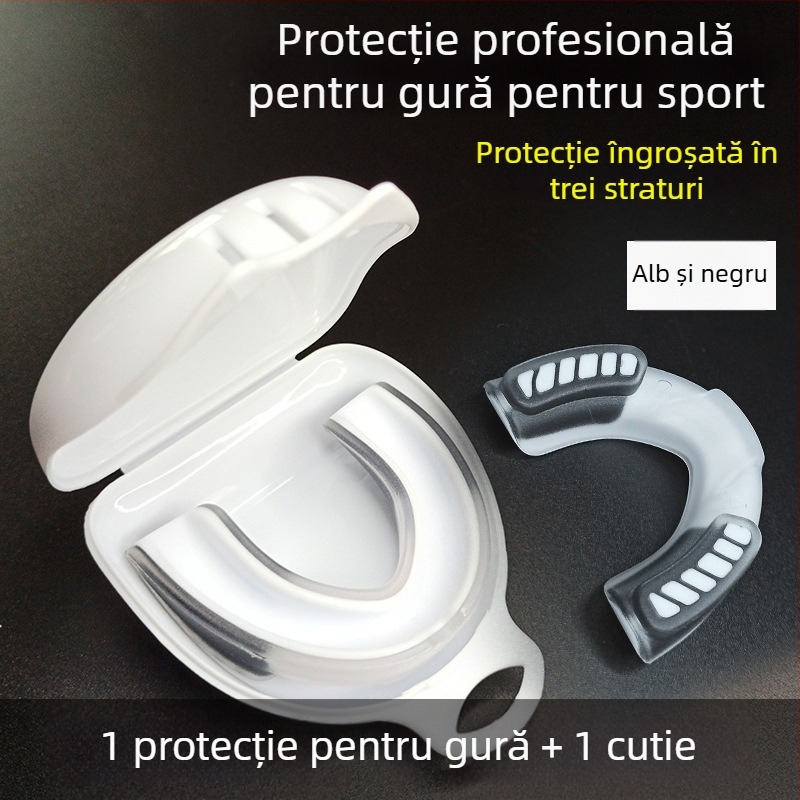 Protecție dentară pentru taekwondo și artele marțiale, modelabilă prin încălzire, greutate 0,02, potrivită pentru adulți și copii