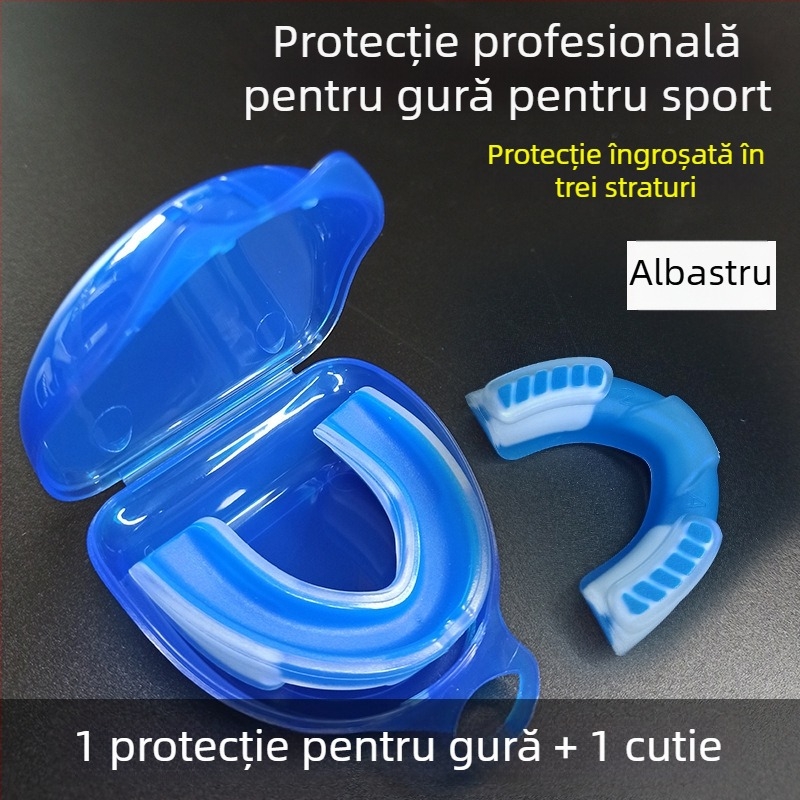 Protecție dentară pentru taekwondo și artele marțiale, modelabilă prin încălzire, greutate 0,02, potrivită pentru adulți și copii