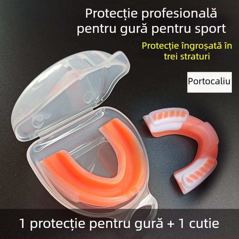 Protecție dentară pentru taekwondo și artele marțiale, modelabilă prin încălzire, greutate 0,02, potrivită pentru adulți și copii