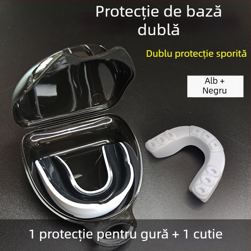 Protecție dentară pentru taekwondo și artele marțiale, modelabilă prin încălzire, greutate 0,02, potrivită pentru adulți și copii