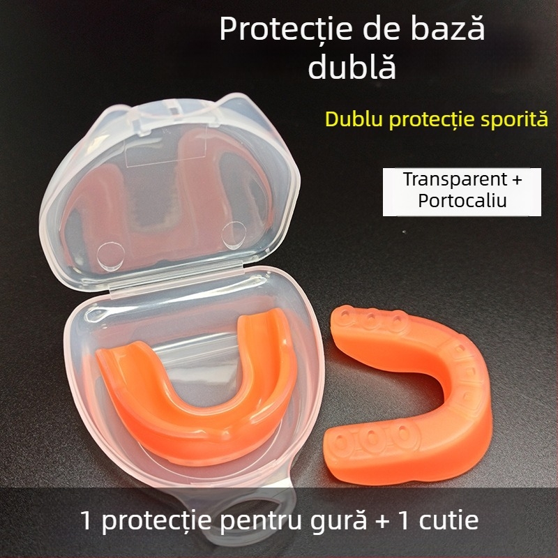 Protecție dentară pentru taekwondo și artele marțiale, modelabilă prin încălzire, greutate 0,02, potrivită pentru adulți și copii